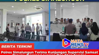 Polres Simalungun Terima Kunjungan Supervisi Samsat Provsu, Dorong Layanan One Step Service