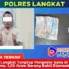Polres Langkat Tangkap Pengedar Sabu di Stabat Lama, 1,02 Gram Barang Bukti Diamankan