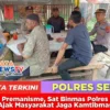 Cegah Premanisme, Sat Binmas Polres Sergai Ajak Masyarakat Jaga Kamtibmas
