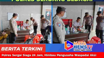 Polres Sergai Siaga 24 Jam, Himbau Pengusaha Waspadai Aksi Premanisme