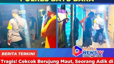 Tragis! Cekcok Berujung Maut, Seorang Adik di Batu Bara Bunuh Kakaknya dengan Kayu