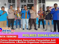 Polres Simalungun Gencarkan Penyuluhan Anti Premanisme, Libatkan Organisasi Kepemudaan yang