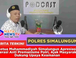 Ketua Muhammadiyah Simalungun Apresiasi Operasi Anti Premanisme Polri, Ajak Masyarakat Dukung Upaya Keamanan