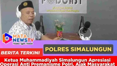Ketua Muhammadiyah Simalungun Apresiasi Operasi Anti Premanisme Polri, Ajak Masyarakat Dukung Upaya Keamanan