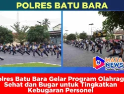 Polres Batu Bara Gelar Program Olahraga Sehat dan Bugar untuk Tingkatkan Kebugaran Personel