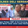 Pasangan Pelajar SMP di Deli Serdang Nekat Curi Motor demi Jalan-Jalan Bareng
