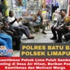 Bhabinkamtibmas Polsek Lima Puluh Sambangi Pos Kamling di Desa Air Hitam, Berikan Pesan Kamtibmas da...