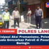 Antisipasi Aksi Premanisme, Polsek Kuala Gencarkan Patroli di Pasar Beringin