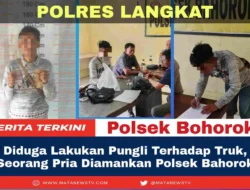 Diduga Lakukan Pungli Terhadap Truk, Seorang Pria Diamankan Polsek Bahorok