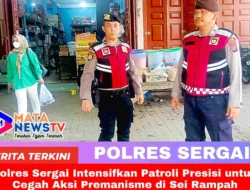 Polres Sergai Intensifkan Patroli Presisi untuk Cegah Aksi Premanisme di Sei Rampah