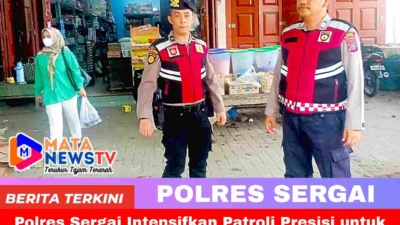 Polres Sergai Intensifkan Patroli Presisi untuk Cegah Aksi Premanisme di Sei Rampah