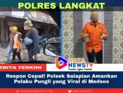 Respon Cepat! Polsek Salapian Amankan Pelaku Pungli yang Viral di Medsos
