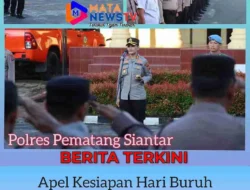 AKBP Sah Udur T.M Sitinjak S.H. S.I.K. M.H., Pimpin Apel Kesiapan Hari Buruh Intenasional atau May Day