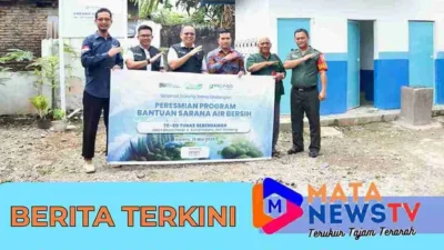 Pelindo Multi Terminal Bangun Fasilitas Sanitasi dan Air Bersih untuk TK-SD Tunas Sebernaman