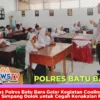 Satbinmas Polres Batu Bara Gelar Kegiatan Cooling System di SMP Simpang Dolok untuk Cegah Kenakalan ...