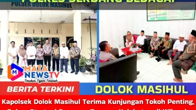 Kapolsek Dolok Masihul Terima Kunjungan Tokoh Penting, Bahas Strategi Bersama Tumpas Kejahatan di Wilayah