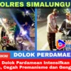 Polsek Dolok Pardamean Intensifkan Patroli Malam, Cegah Premanisme dan Geng Motor