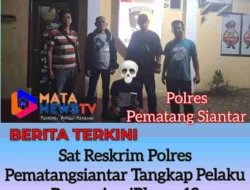 Sat Reskrim Polres Pematangsiantar Tangkap Pelaku Pencurian iPhone 13 Milik Seorang Remaja Putri