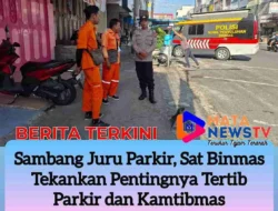Sambang Juru Parkir, Sat Binmas Tekankan Pentingnya Tertib Parkir dan Kamtibmas