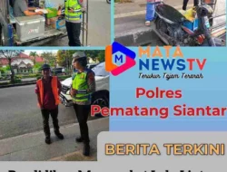 Satlantas Polres Pematangsiantar Gelar Edukasi Lalu Lintas di Lapangan H. Adam Malik