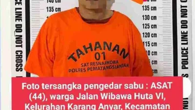 Satres Narkoba Polres Pematangsiantar Tangkap Pengedar Sabu di Siantar Martoba