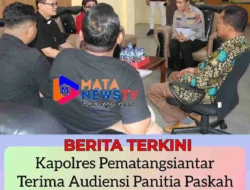 Kapolres Pematangsiantar Terima Audiensi Panitia Paskah HKBP Distrik V Sumatera Timur