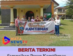 Polsek Siantar Barat Gelar “Minggu Kasih” di Gereja GKI SUMUT