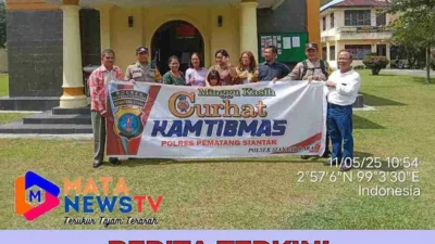 Polsek Siantar Barat Gelar “Minggu Kasih” di Gereja GKI SUMUT
