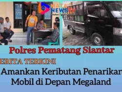 Polres Pematangsiantar Gerak Cepat Amankan Keributan Penarikan Mobil di Depan Megaland