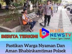 Bhabinkamtimas Polsek Siantar Barat Gencar Patroli 
