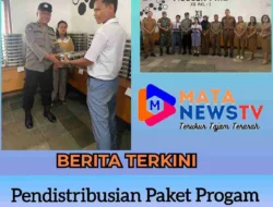 Bhabinkamtibmas Polsek Siantar Utara Dampingi Pendistribusian Paket Progam MBG di SMK N 1 