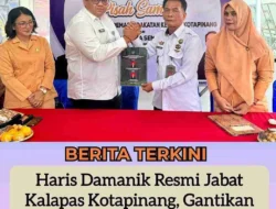 Haris Damanik Resmi Jabat Kalapas Kotapinang, Gantikan Loviga Ferdinanta Sembiring