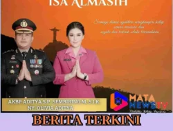 Kapolres Labuhanbatu Selatan Sampaikan Ucapan Selamat Hari Kenaikan Isa Almasih kepada Umat Kristiani