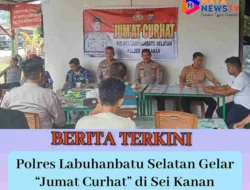 Polres Labuhanbatu Selatan Gelar “Jumat Curhat” di Kecamatan Sei Kanan,