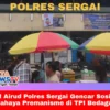 Sat Pol Airud Polres Sergai Gencar Sosialisasi Bahaya Premanisme di TPI Bedagai