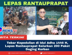 Tebar Kepedulian di Idul Adha 1446 H, Lapas Rantauprapat Salurkan 200 Paket Daging Kurban