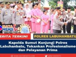 Kapolda Sumut Kunjungi Polres Labuhanbatu, Tekankan Profesionalisme dan Pelayanan Prima