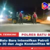 Polres Batu Bara Intensifkan Patroli Malam, Cegah 3C dan Jaga Kondusifitas Wilayah