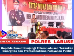 Kapolda Sumut Kunjungi Polres Labusel, Tekankan Sinergitas dan Profesionalisme Pelayanan Publik