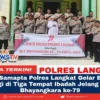 Sat Samapta Polres Langkat Gelar Bakti Religi di Tiga Tempat Ibadah Jelang HUT Bhayangkara ke-79