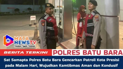 Sat Samapta Polres Batu Bara Gencarkan Patroli Kota Presisi pada Malam Hari, Wujudkan Kamtibmas Aman dan Kondusif