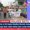HUT ke-4 RS Sapta Medika Meriah, Ratusan Warga Ikuti Jalan Sehat dan Lucky Draw
