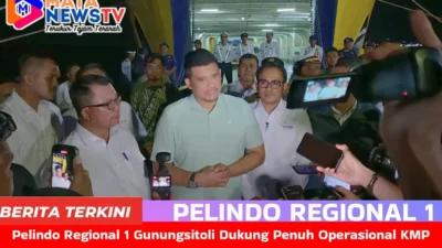 Pelindo Regional 1 Gunungsitoli Dukung Penuh Operasional KMP Jatra II, Tegaskan Komitmen Berantas Pungli di Pelabuhan