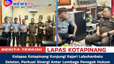 Kalapas Kotapinang Kunjungi Kejari Labuhanbatu Selatan, Perkuat Sinergi Antar Lembaga Penegak Hukum