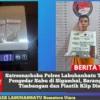 Satresnarkoba Polres Labuhanbatu Tangkap Pengedar Sabu di Sigambal, Barang Bukti Timbangan dan Plast...
