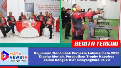 Kejuaraan Menembak Perbakin Labuhanbatu 2025 Digelar Meriah, Perebutkan Trophy Kapolres dalam Rangka HUT Bhayangkara ke-79