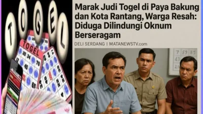 Lapor Pak Kapolda, Marak Judi Togel di Paya Bakung dan Kota Rantang, Warga Resah: Diduga Dilindungi Oknum Berseragam