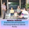 Peduli Warga, Kapolres Pematangsiantar Kunjungi Kediaman Elfride Purba