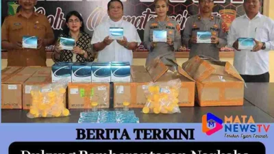 Kapolres Pematangsiantar Terima 1.200 Alat Tes Urine dari WaliKota Pematang Siantar