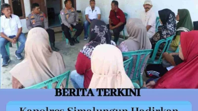 Kapolres Simalungun Hadirkan Sumur Bor untuk 750 Keluarga di Nagori Kahean